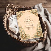 Western Desert Horseshoe Baby Shower