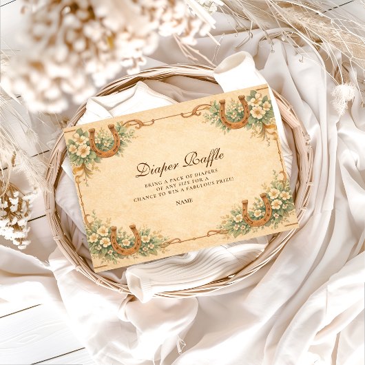 Western Desert Horseshoe Diapper Raffle エンクロージャーカード