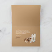 Western Dirty Thirty Cowgirl 30th Birthday Party サンキューカード (内部)