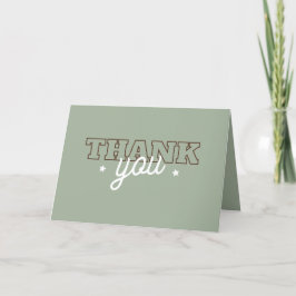 Western Dirty Thirty Cowgirl 30th Birthday Party サンキューカード