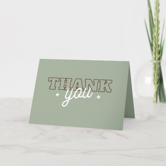 Western Dirty Thirty Cowgirl 30th Birthday Party サンキューカード (正面)