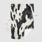 Western Farm Animal Cow Country ゴルフタオル (インサイチュ)