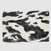 Western Farm Animal Cow Country ゴルフタオル (横)