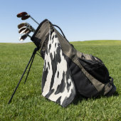 Western Farm Animal Cow Country ゴルフタオル (グリーン)