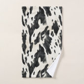 Western Farm Animal Cow Country バスタオルセット (ハンドタオル)