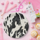 Western Farm Animal Cow Country ペーパープレート (パーティー)