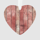 Western Farm Animal Cow Country Christmas オーナメント (裏面)