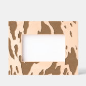 Western Farm Animal Cow Print レーザー彫刻フレーム (正面)