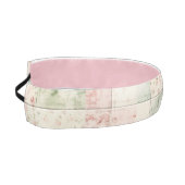 Western Farm Mint Pink Floral Quilt Patterns アスレチックヘッドバンド (左)