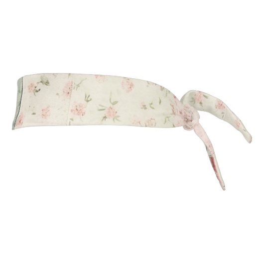 Western Farm Mint Pink Floral Quilt Patterns タイヘッドバンド (回転90)