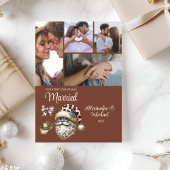 Western First Christmas Married 5 Photo シーズンカード