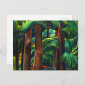 Western Forest, 1931 by Emily Carr ポストカード (正面/裏面)