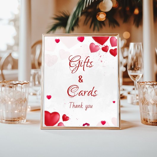 Western Gifts and Cards Bridal Shower  Sign ポスター