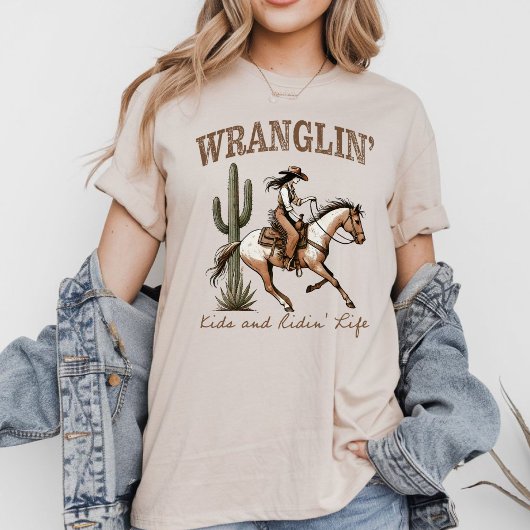 Western Graphic Tシャツ – Wrangling Kids