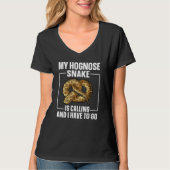 Western Hognose Hoggy Hognose Snake Tシャツ (正面)