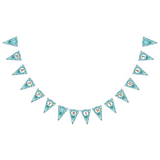 Western Horse Birthday Bunting Flags バンティングフラッグ