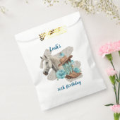 Western Horse Birthday Favor Bag フェイバーバッグ (封をした状態)