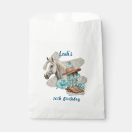 Western Horse Birthday Favor Bag フェイバーバッグ