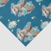 Western Horse Birthday Tissue Paper – Navy 薄葉紙 (詳細)