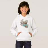 Western Horse Girls Sweatshirt (正面フル)