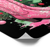 Western , Howdy Christmas And Tree, Nk Cowboy Boot ポスター (角)