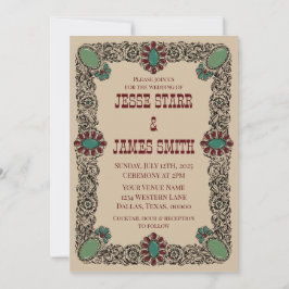 Western Invitation 招待状