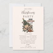 Western Merry Christmas Y’all 招待状 (正面)