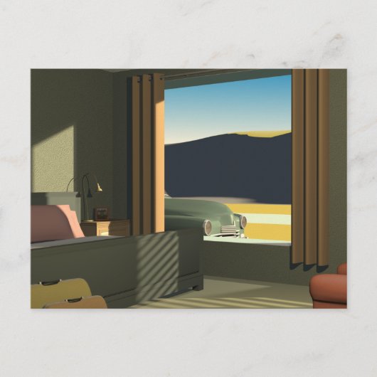 Western Motel ポストカード (正面)