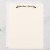 Western National Parks Trip Log Planner Page (裏面)