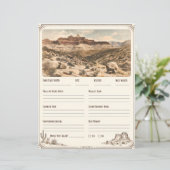 Western National Parks Trip Log Planner Page (スタンド正面)