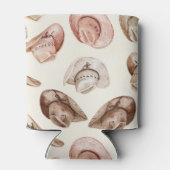 Western Pink Brown Cowgirl Hats   缶クーラー (裏面)