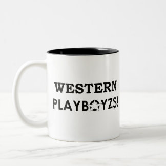 WESTERN PLAYBOIZ / JMT SKATERBOARDS / IPIX ツートーンマグカップ