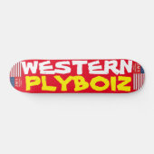 WESTERN PLYBOIZ JMT USA スケートボード (横)