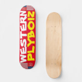 WESTERN PLYBOIZ JMT USA スケートボード (正面)