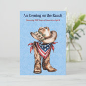 Western Ranch Spirit Patriotic US 250 Celebration 招待状 (スタンド正面)