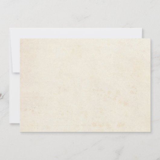 Western Rodeo 2nd Birthday Photo 招待状 (裏面)