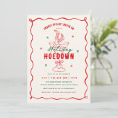 Western Saddle Up Holiday Hoedown Party 招待状 (スタンド正面)