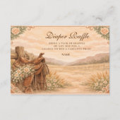 Western Saddle Wildflower Diapper Raffle  エンクロージャーカード (正面)