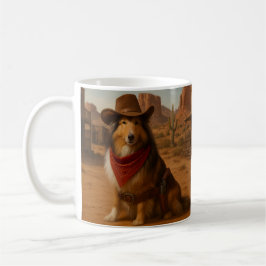 Western Sheltie コーヒーマグカップ