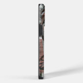 Western Style Rustic Wagon Wheel iPhoneケース (右側面)