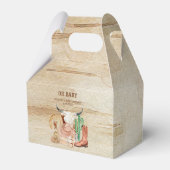 Western Theme Little Cowboy フェイバーボックス (裏面サイド)