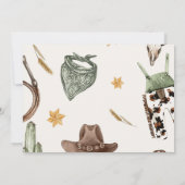 Western This Ain't My First Rodeoの誕生日写真 招待状 (裏面)