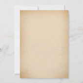 Western This Ain't My First Rodeo 2nd Birthday 招待状 (裏面)