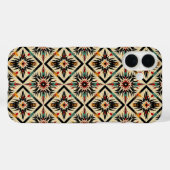 Western tiled pattern lovers Case-Mate iPhoneケース (裏面 (横))