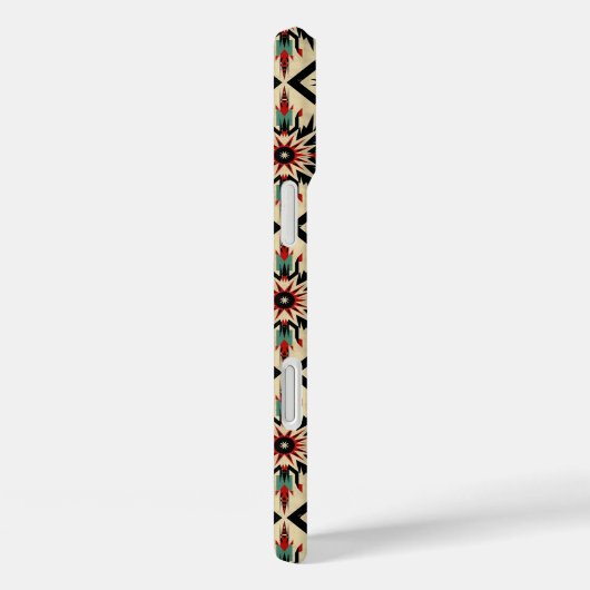 Western tiled pattern lovers Case-Mate iPhoneケース (裏面 / 右)