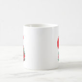 Western Valentines Day Cowgirl Boots Yeehaw Howdy  コーヒーマグカップ (中央)