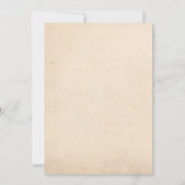 Western Vintage Rodeo Baby Shower Invitation  招待状 (裏面)