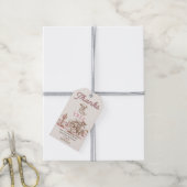 Western Vintage Rodeo Boots Gift Tag ギフトタグ (より糸付き)