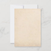 Western Vintage Rodeo Cowboy サンキューカード (裏面)