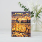 Western Wall Israel ポストカード (スタンド正面)